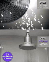 Pommeau de douche filtrant ÉclatEau