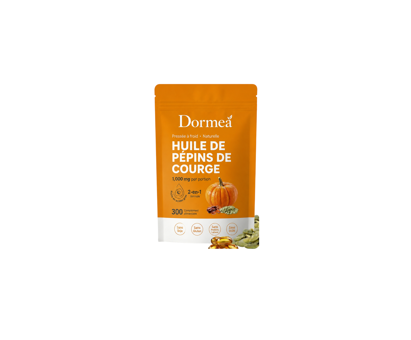 Capsules molles Dormea™ pour la santé de la prostate